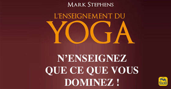 LIVRE de yoga de Mark Stephens