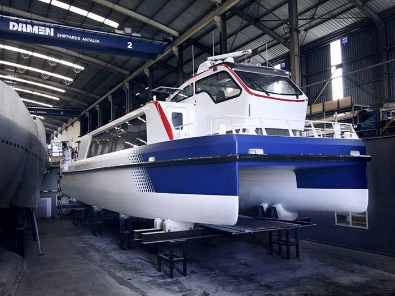 Un nuovo traghetto per il trasporto pubblico
